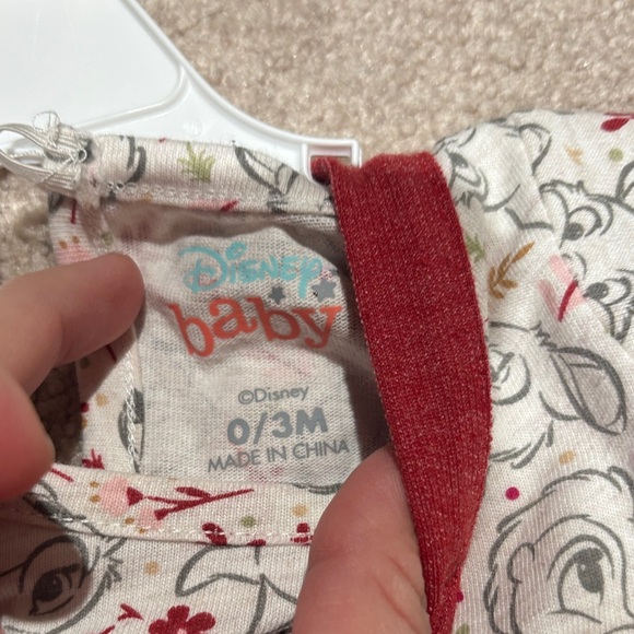 Disney Baby Red and White Outfit - Picture 2 of 3